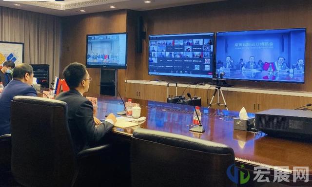 第四届进博会举办俄罗斯专场线上推介会